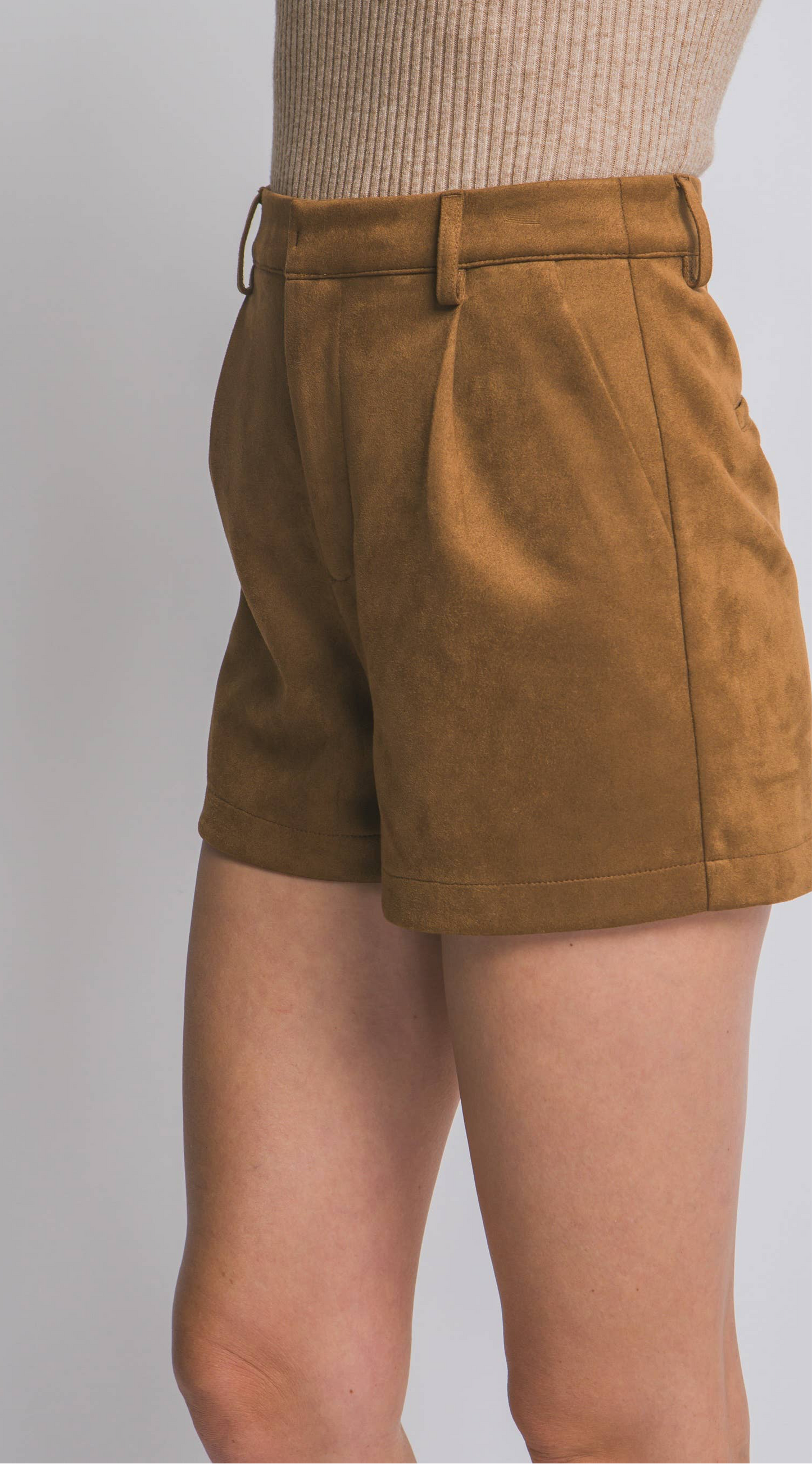 The Stirrup Suede Short