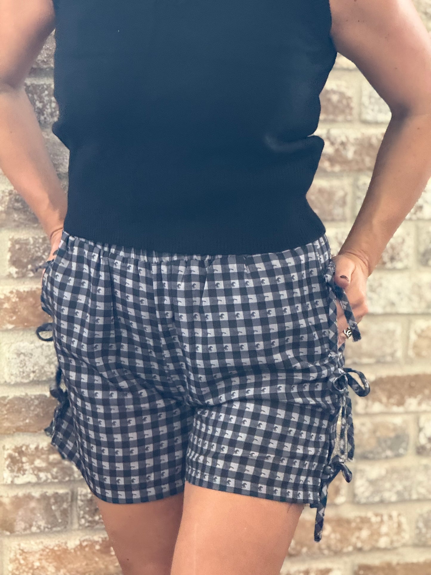 The Gingham Pony Boxer Shorts