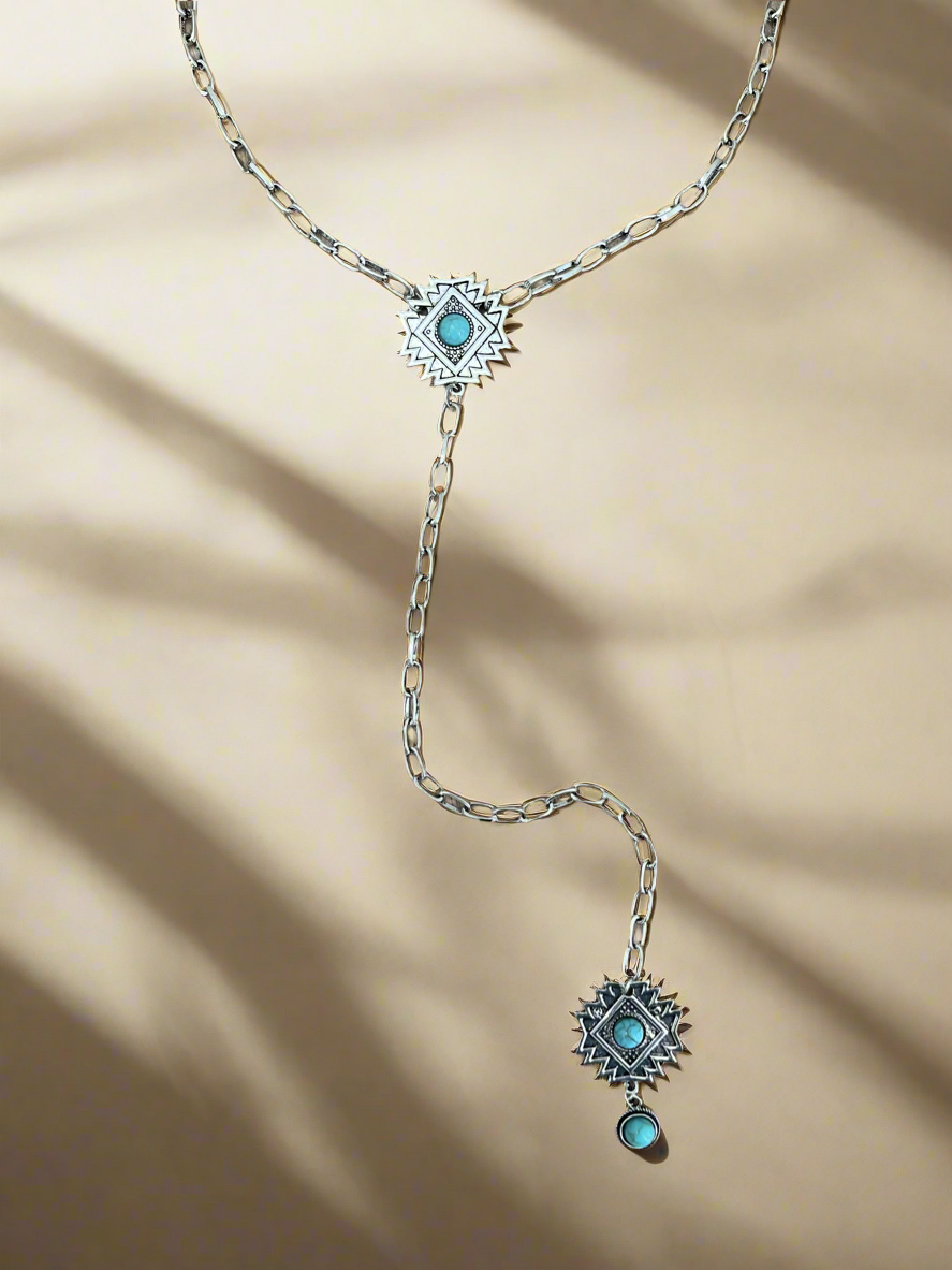 Aztec Concho Necklace