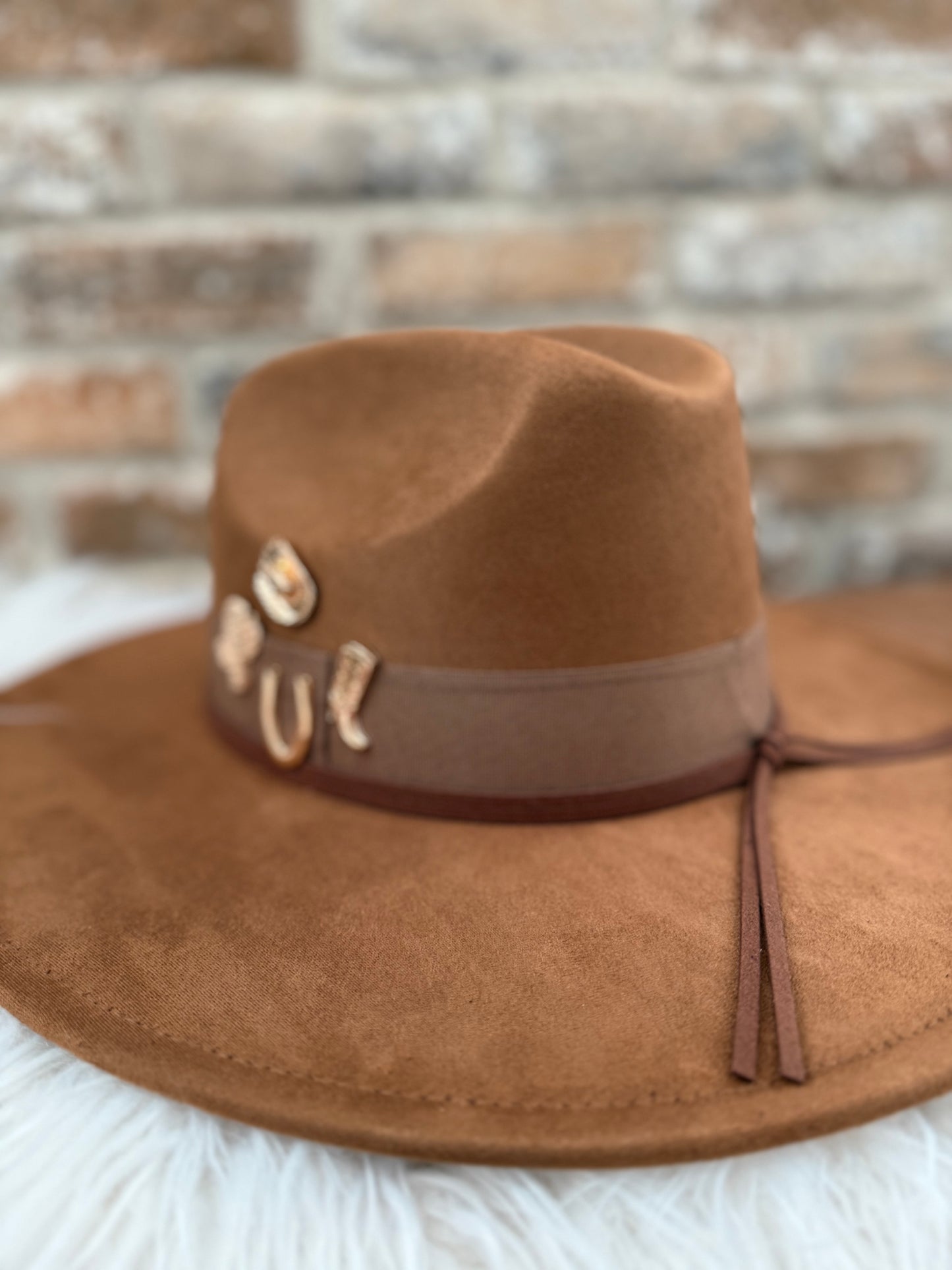 Charmed Wide Brim Hat