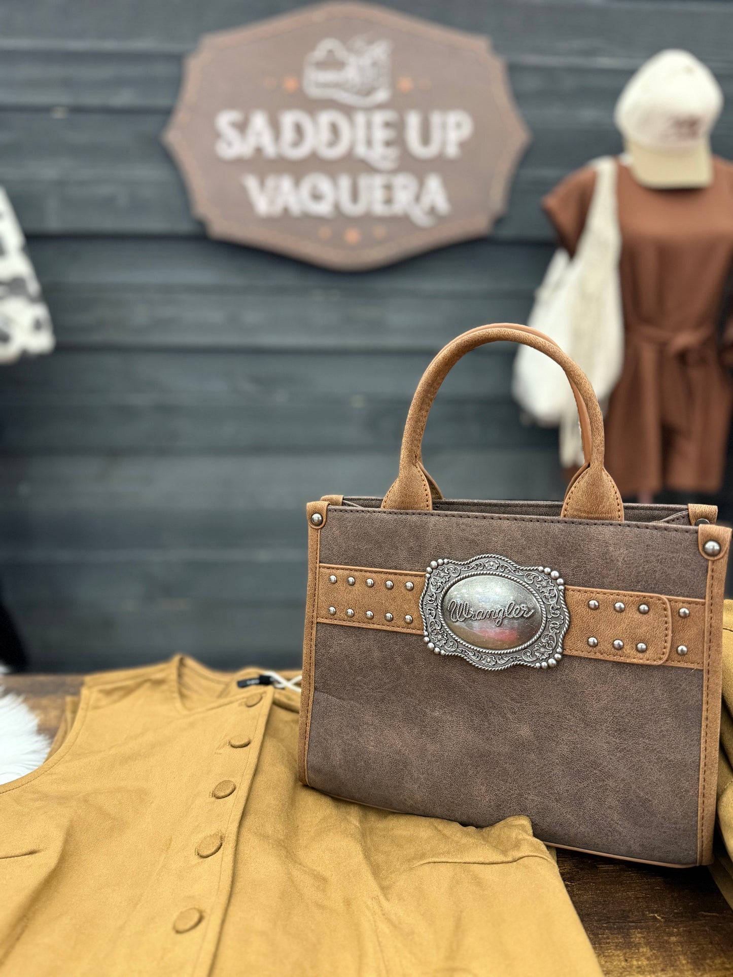 Buckle Up Vaquera Tote