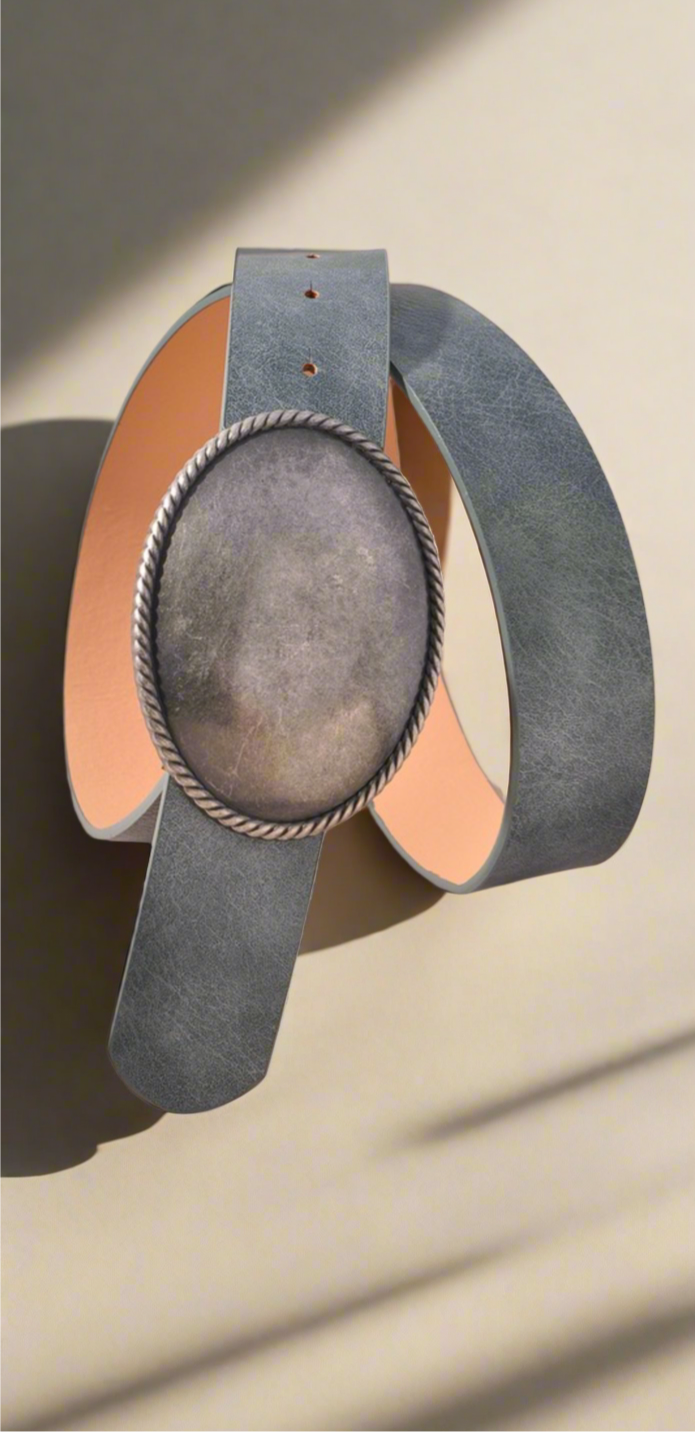 Plate Buckle Belt