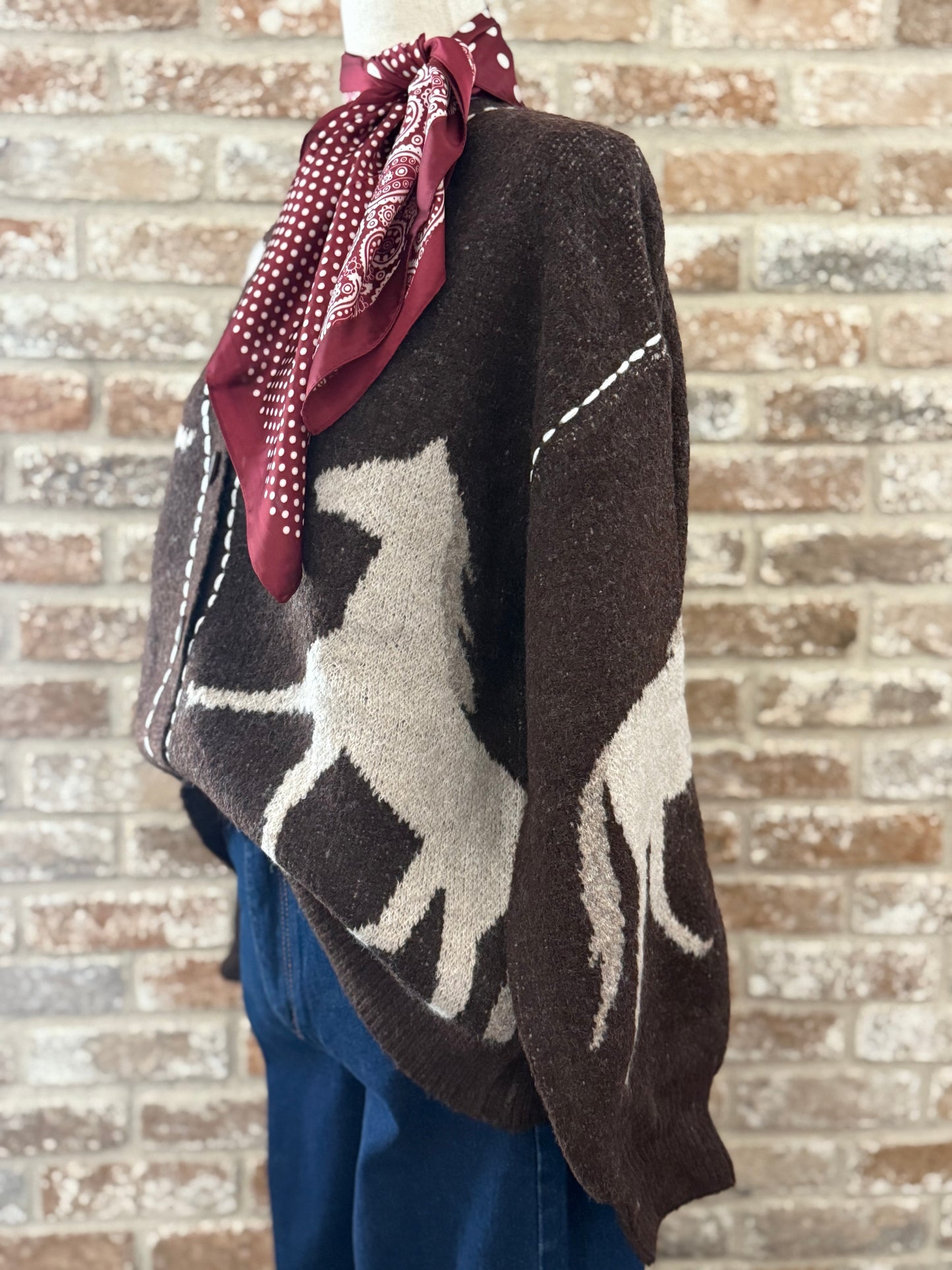 The Stitched Horse Cozy Cardigan