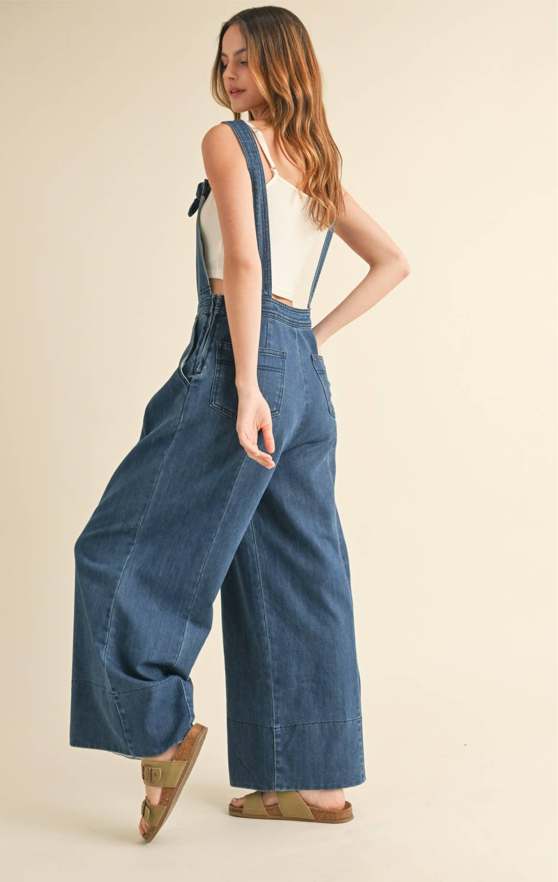 The Homestead Wide Leg Overalls