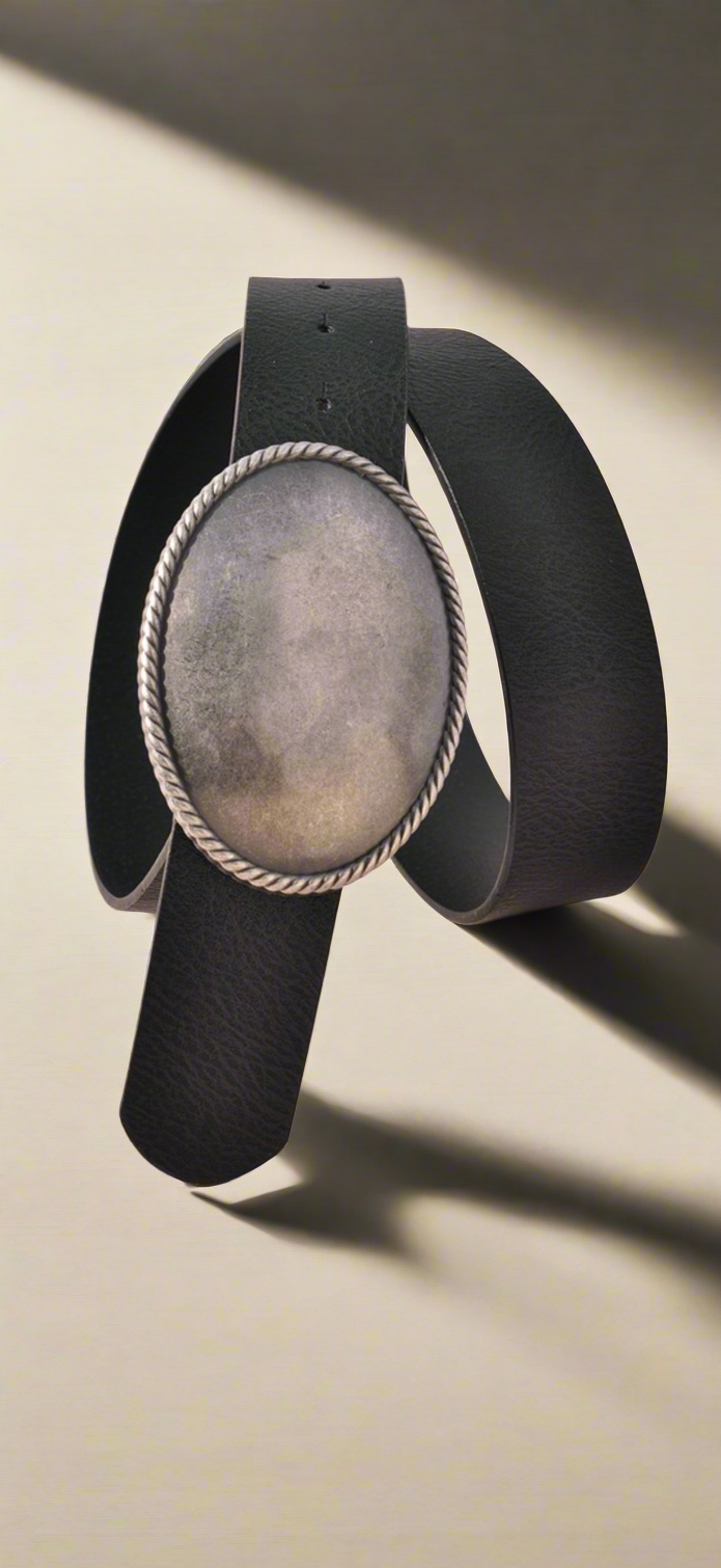 Plate Buckle Belt