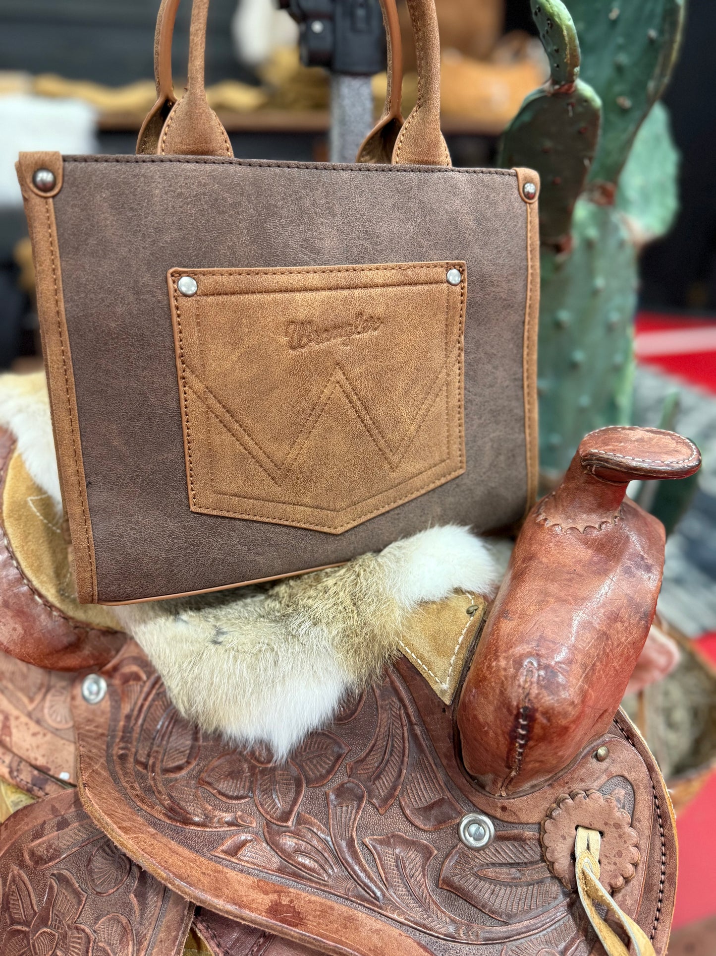 Buckle Up Vaquera Tote
