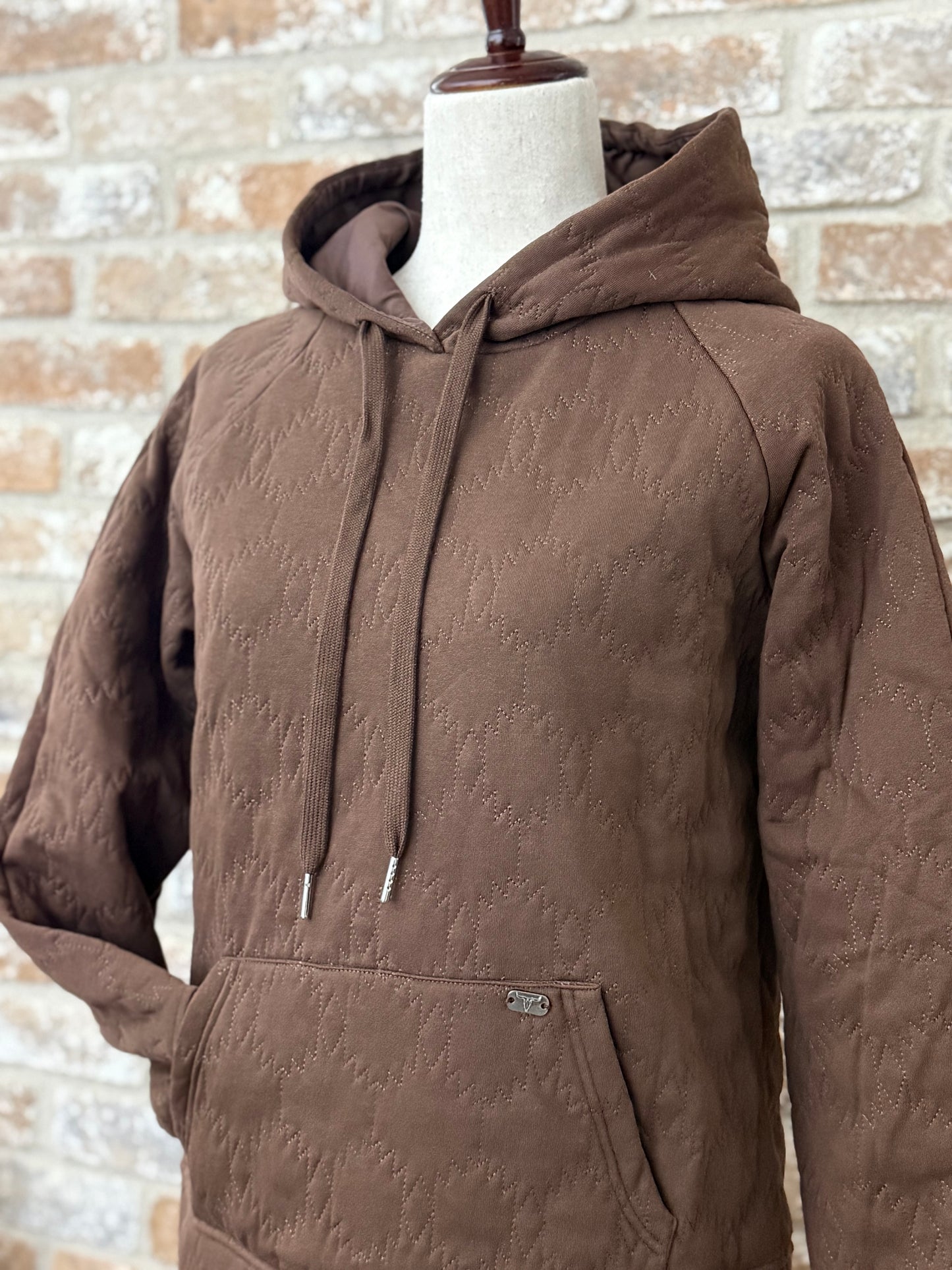 The Quilted Pullover Hoodie