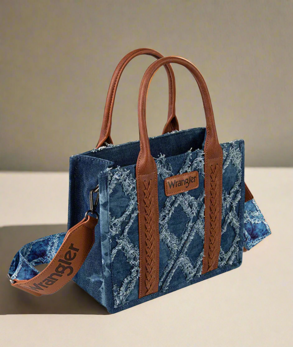 Denim in Distress Handbag