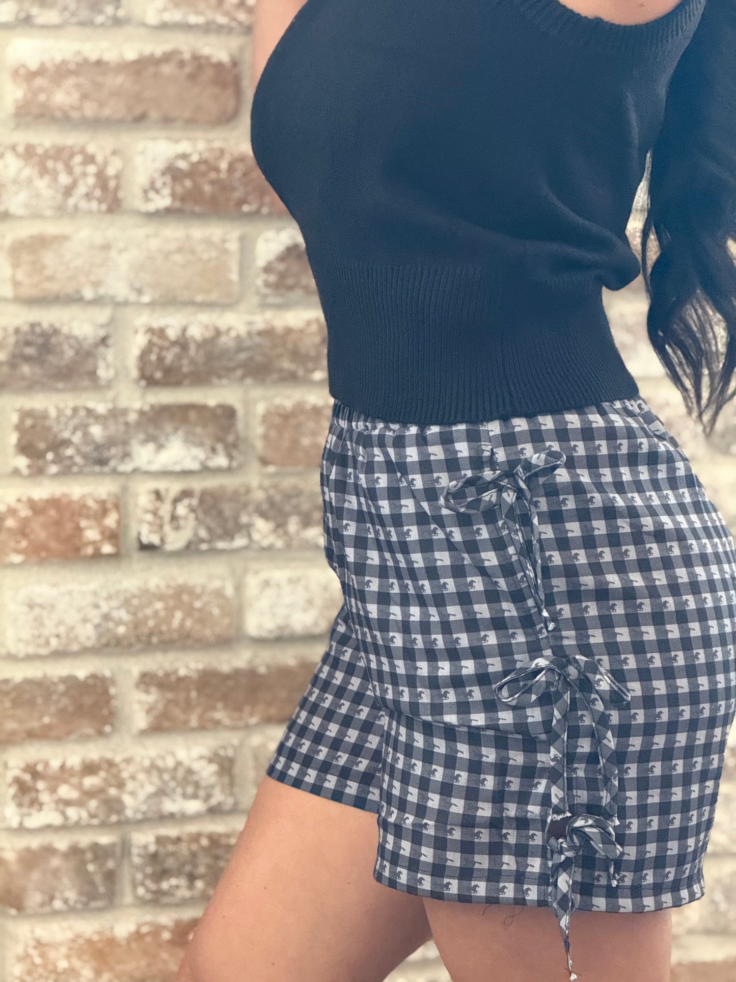 The Gingham Pony Boxer Shorts