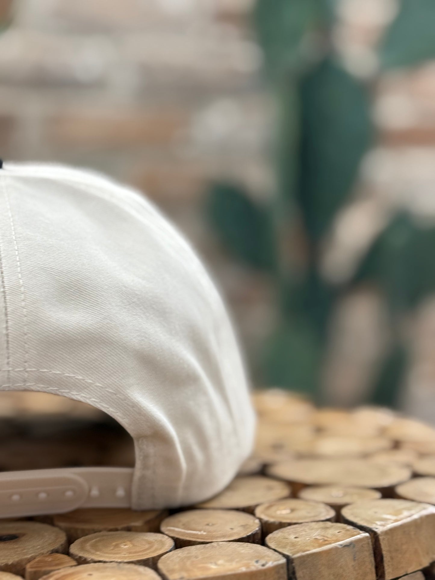 Kiss Me Cowboy Embroidery Two-Tone Cap