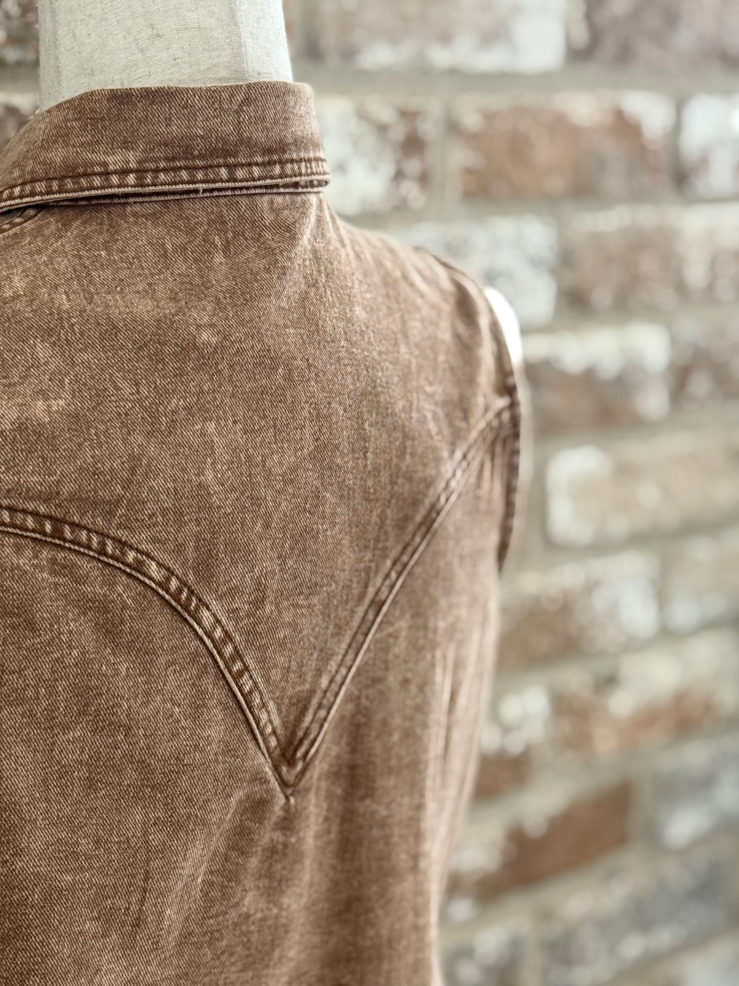 The Gena Mineral Wash Top