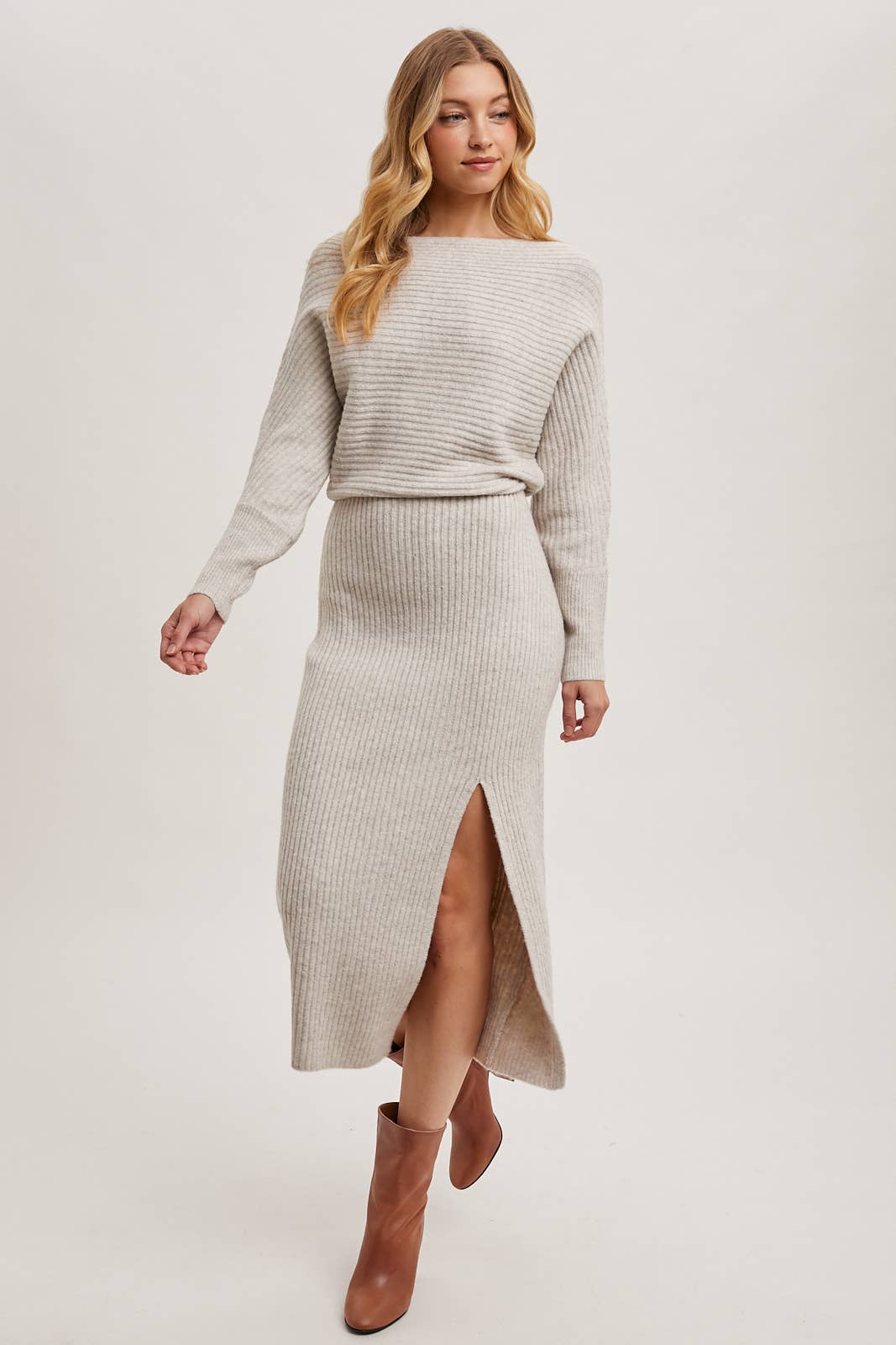 BETH KNIT SWEATER DRESS