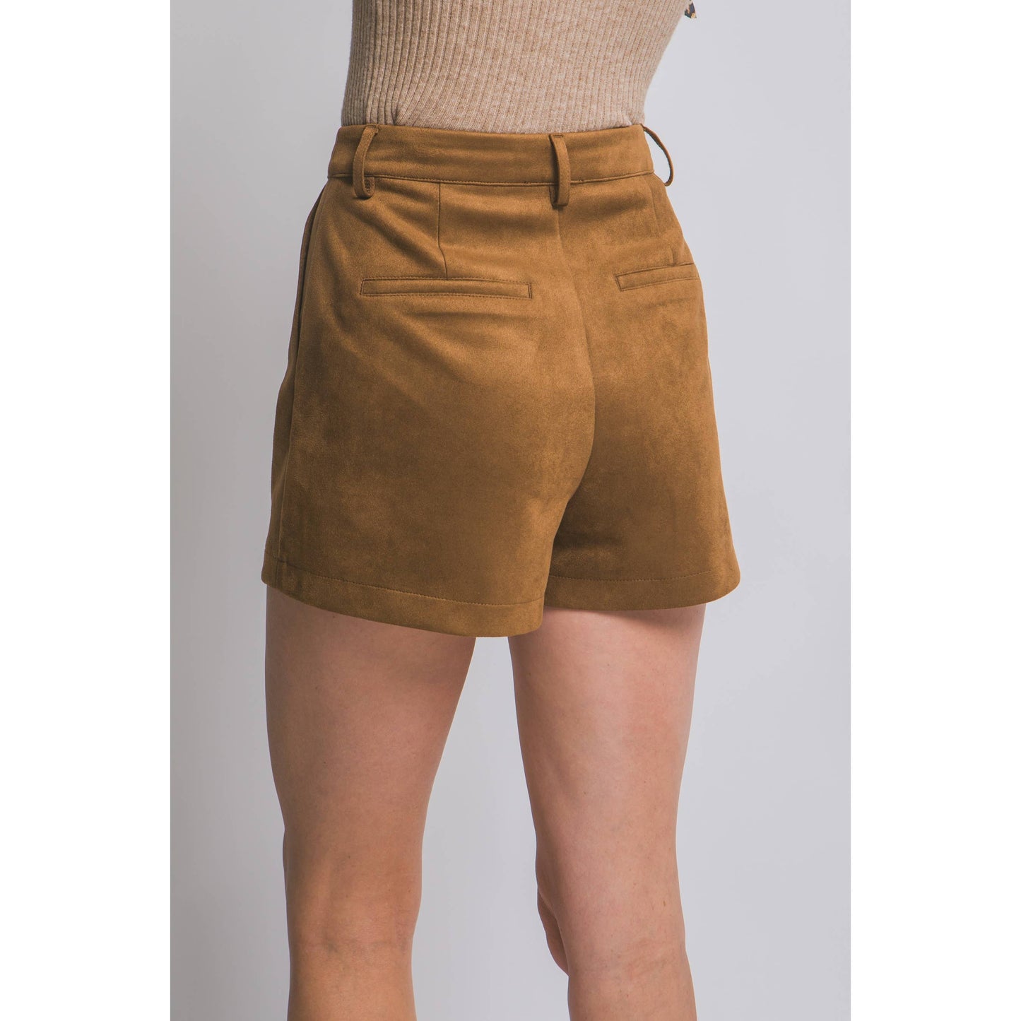 The Stirrup Suede Short