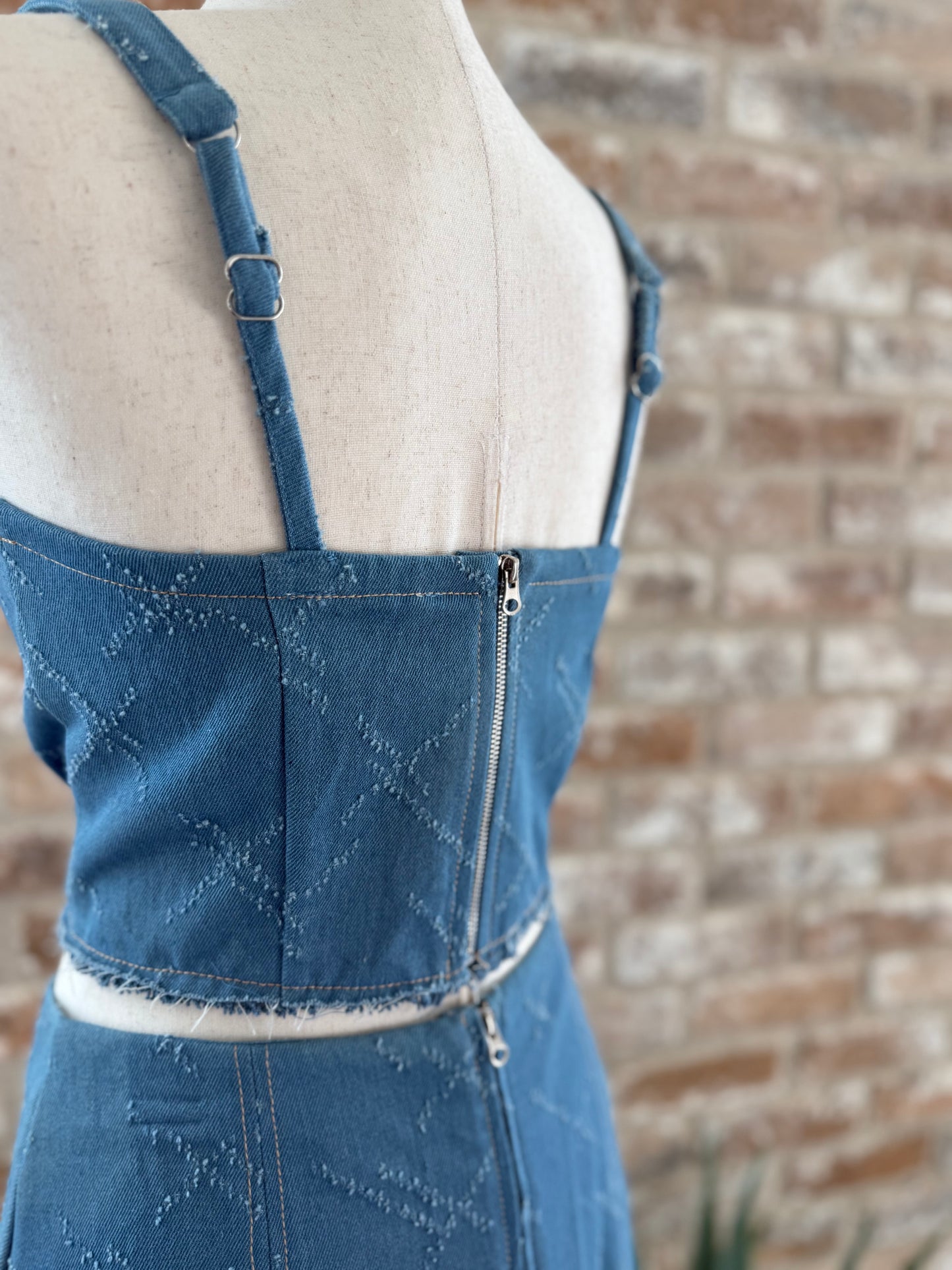 Gianna Denim Set
