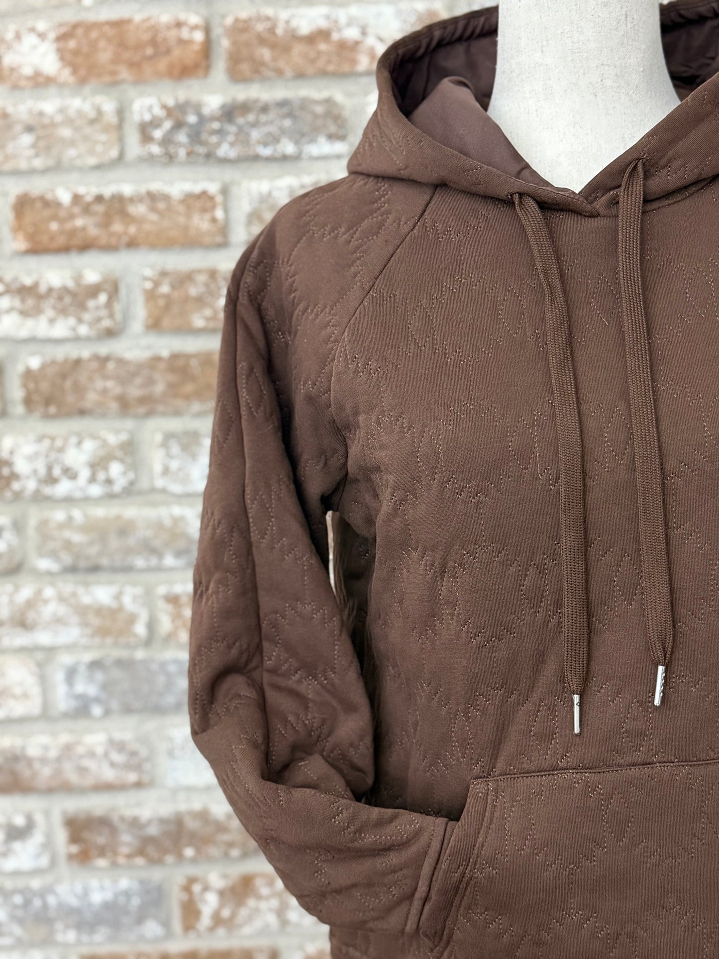 The Quilted Pullover Hoodie