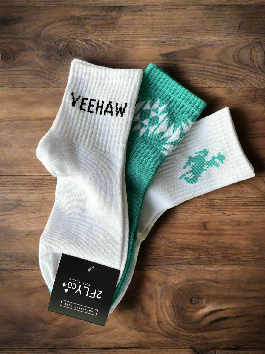 The Yee to my Haw Socks