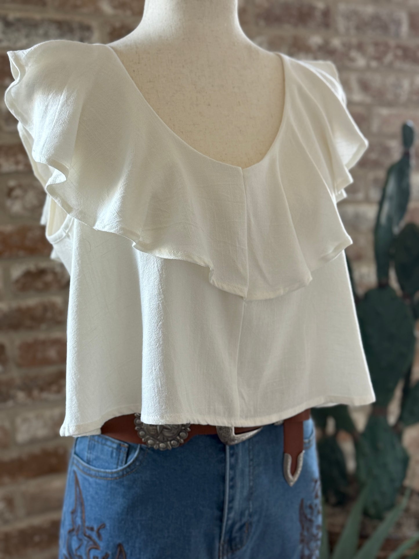 Camila Ruffled Blouse