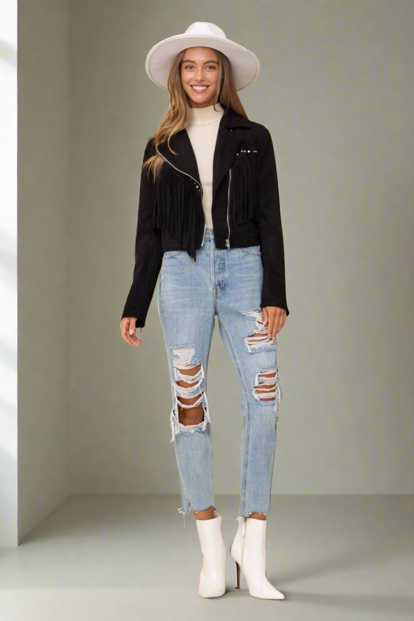 The Nashville  Moto Jacket