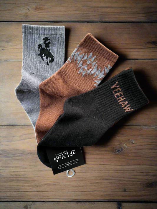 The Yee to my Haw Socks