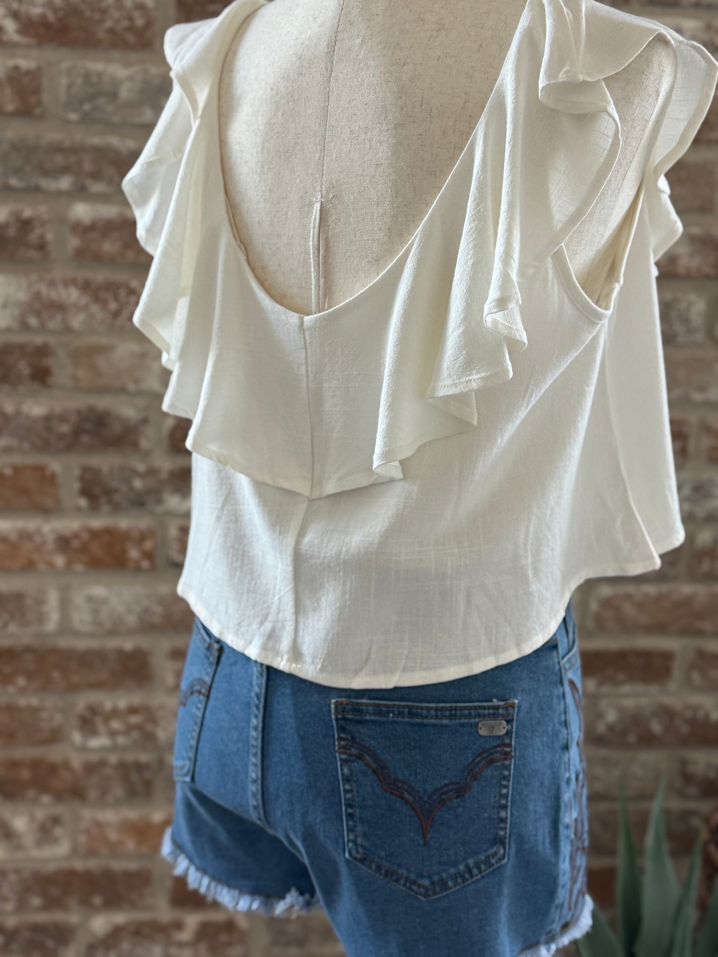 Camila Ruffled Blouse