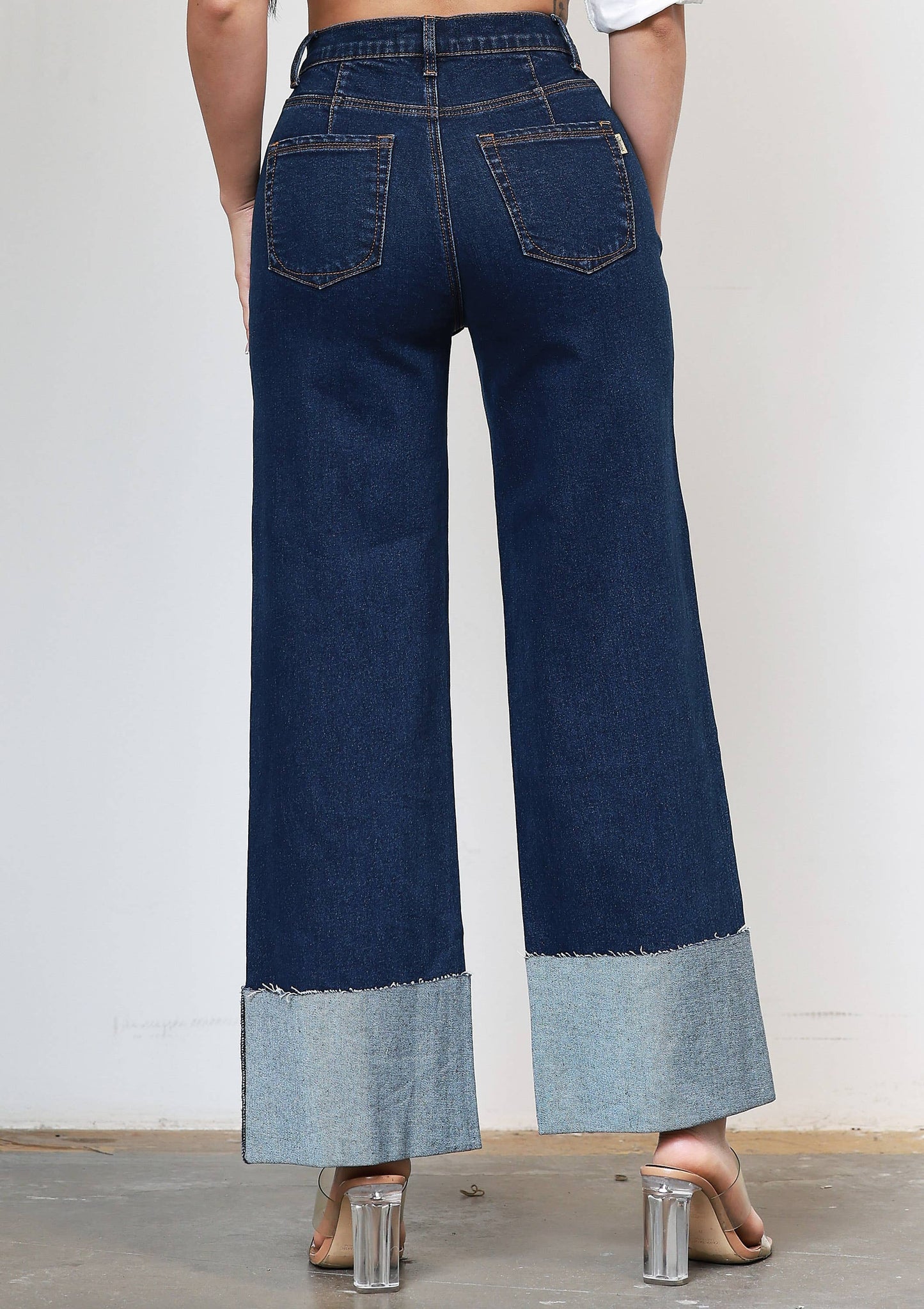 Cuff Up Butter Cup Jeans