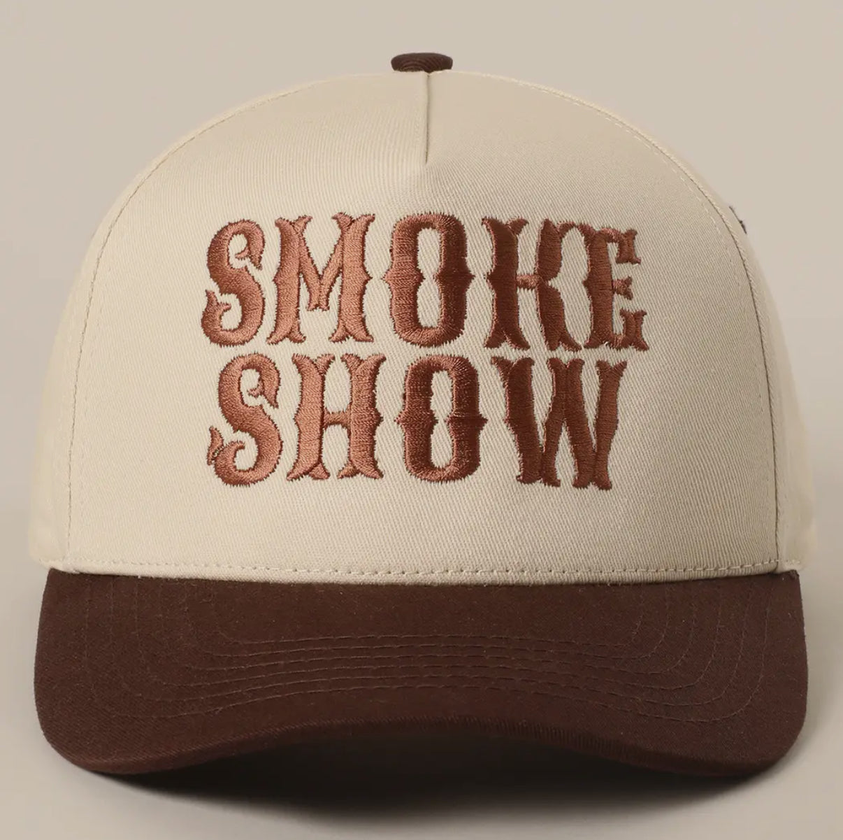 SMOKE SHOW Embroidery Ball Cap