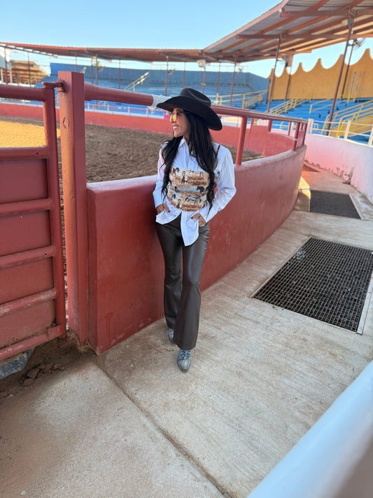 Caballado dorado Corset