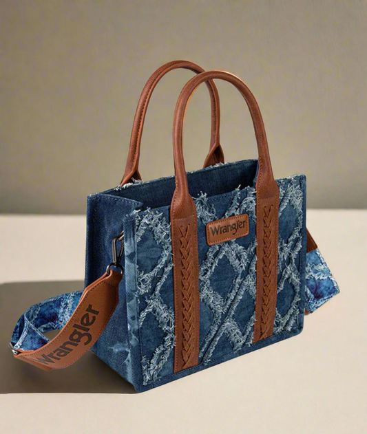 Denim in Distress Handbag