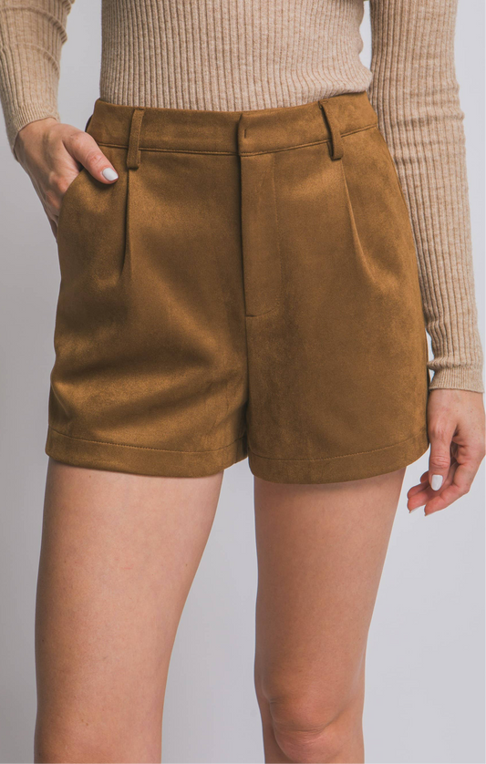 The Stirrup Suede Short