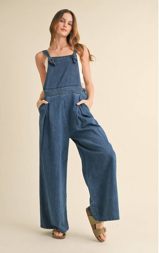The Homestead Wide Leg Overalls