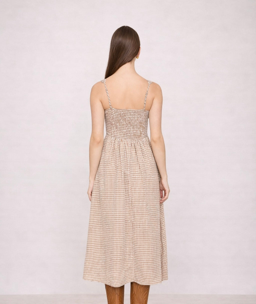 The Dorothy Corset  Midi Dress