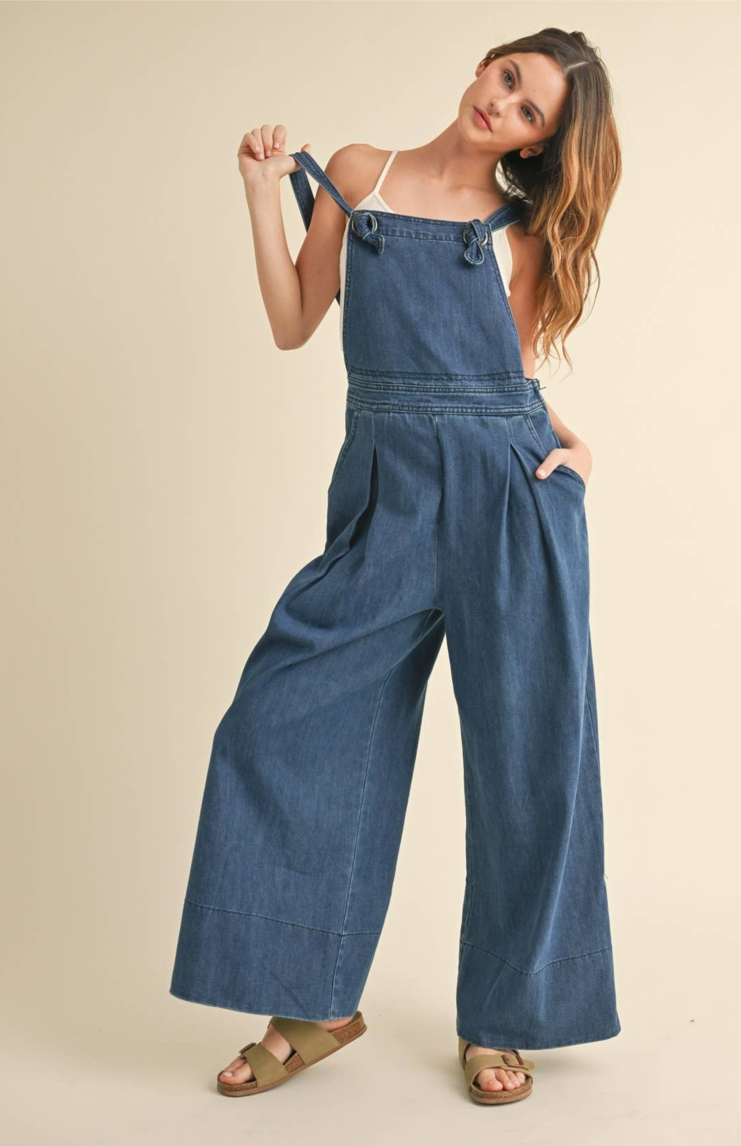 The Homestead Wide Leg Overalls