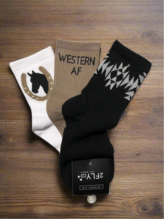 Western AF Socks