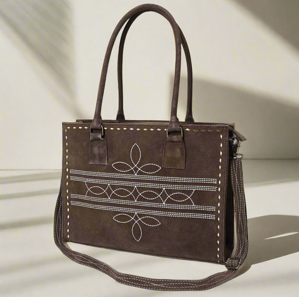 The Carlos Boot Stitch Tote Handbag