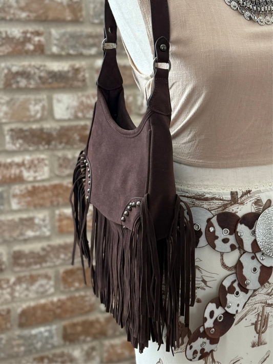 The Fringed Studded Mini