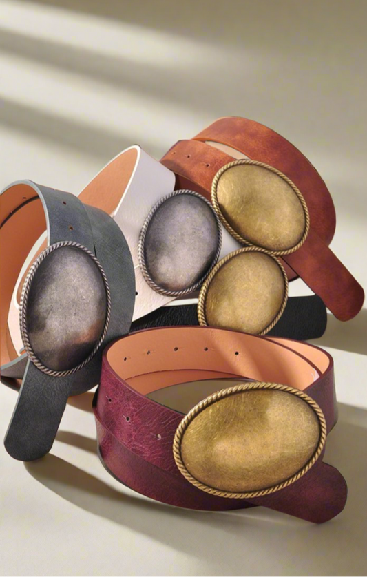 Plate Buckle Belt