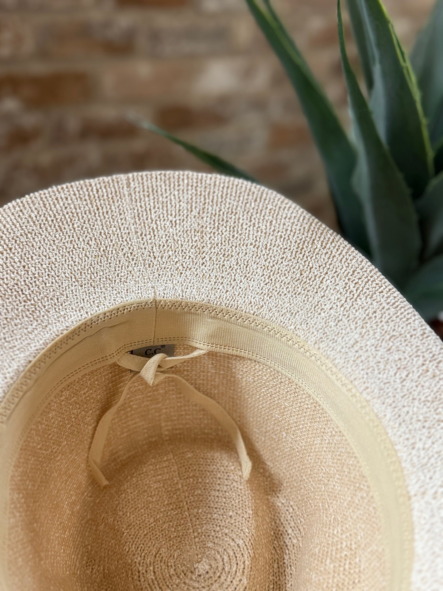 Luna Terry Cloth 
Panama Sun Hat