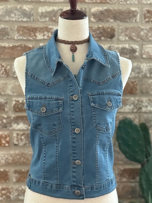 Austin Denim Vest