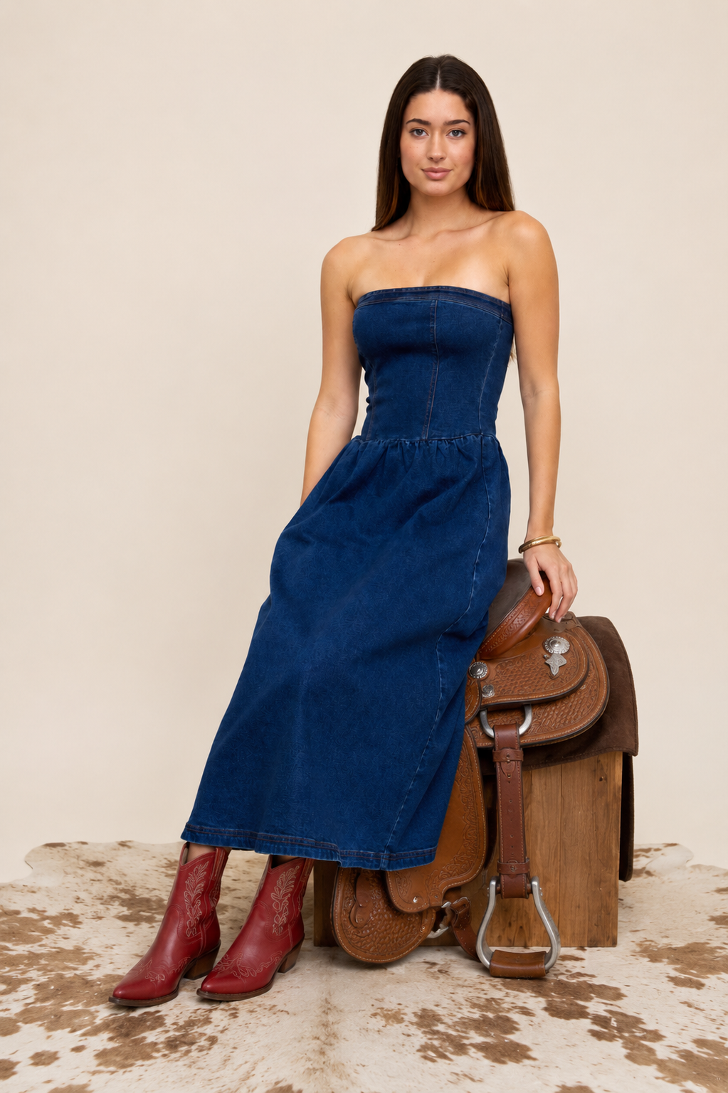 Jolene Strapless Dress