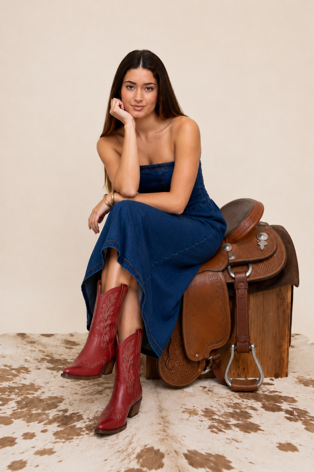 Jolene Strapless Dress