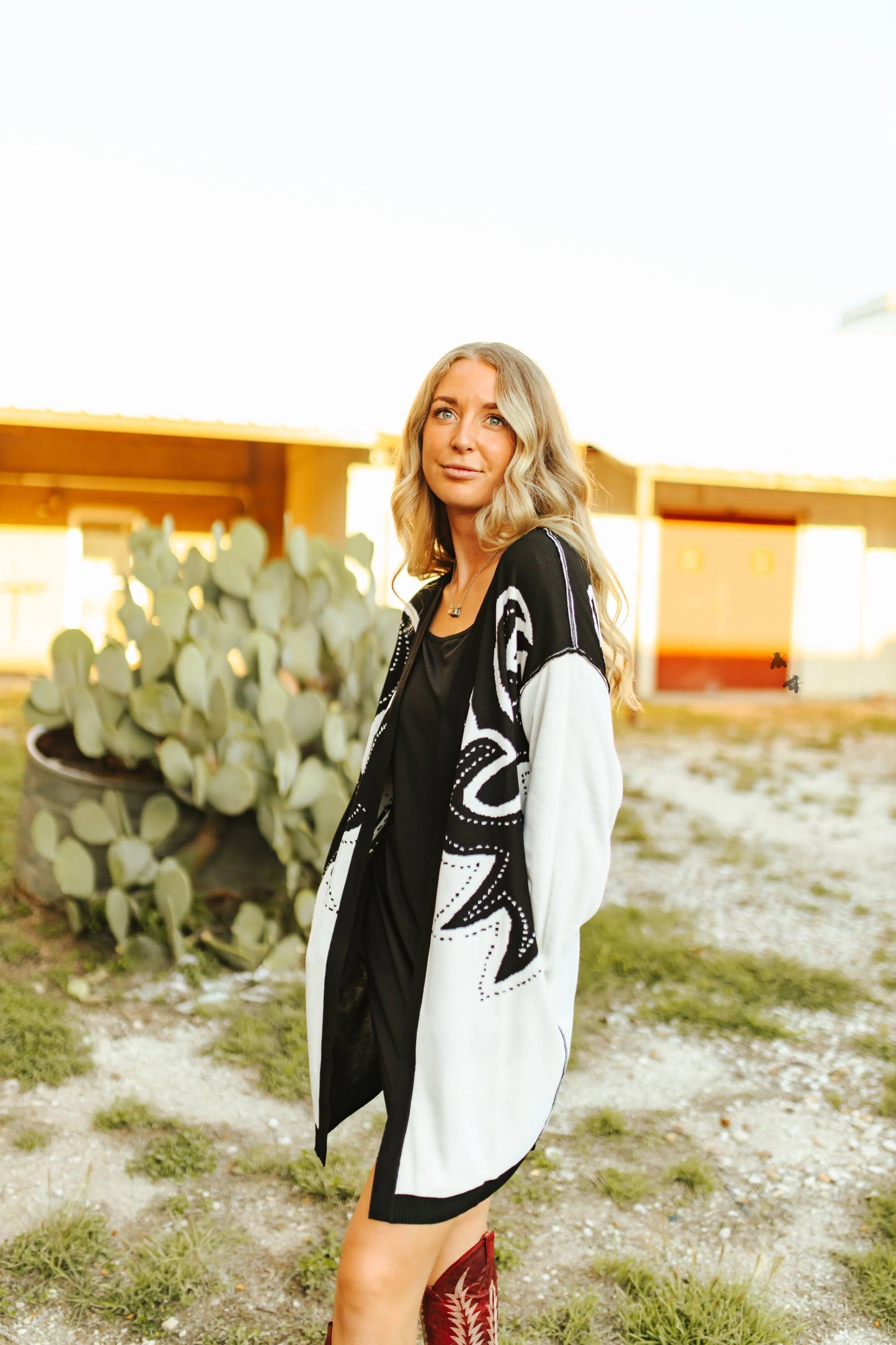 The Boot Scootin Reversible Cardigan