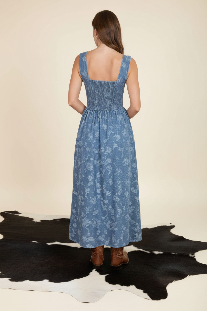 La Rosa Denim Dress